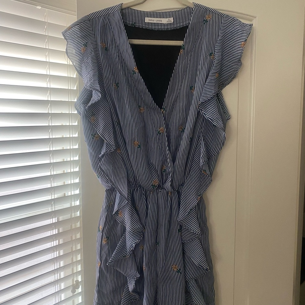Bishop & Young Striped Romper